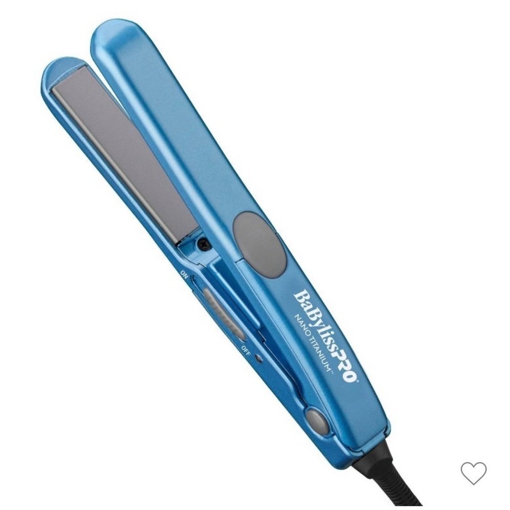 BaByliss Pro Nano Titanium Mini Straightener Blue